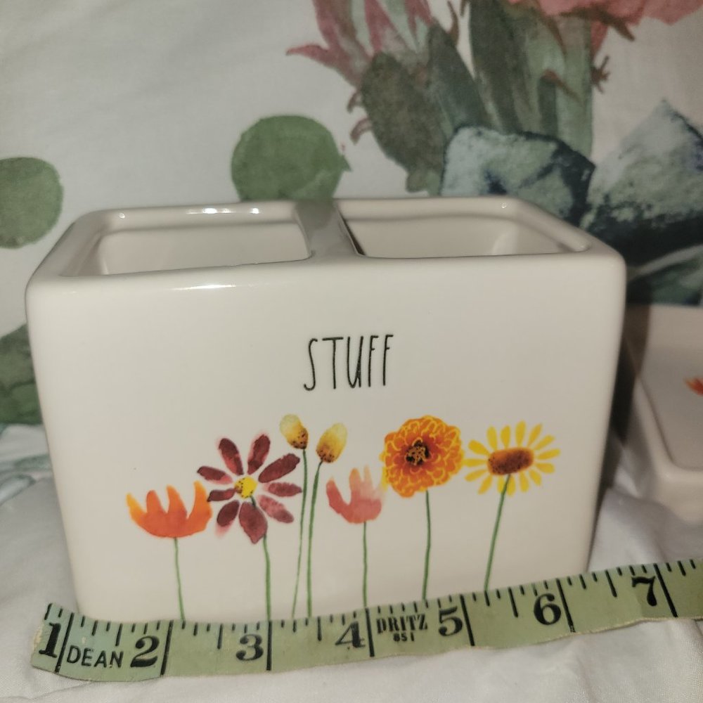 NEW Rae Dunn Fall Bloom Bathroom Collection - Picture 14 of 16